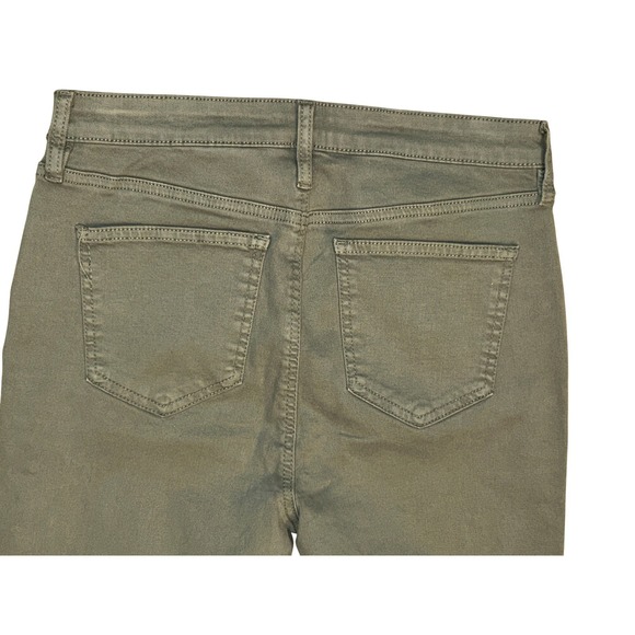 Buffalo David Bitton Hanna High-Rise Skinny Pants Sage Green Stretch 6/28 - Picture 5 of 7